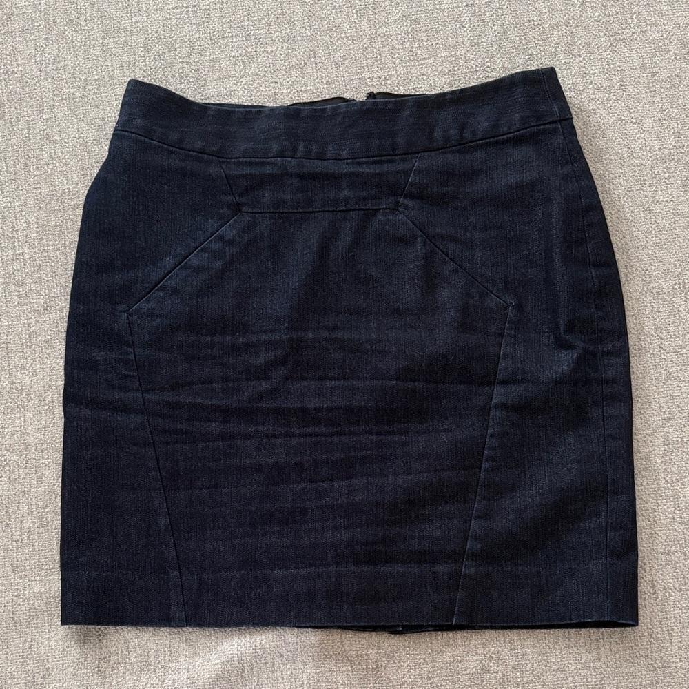 Leifsdottir Dark Blue Mini Skirt